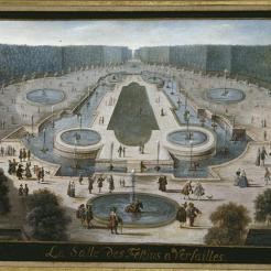 Le plus royal : le bosquet de la Salle du Conseil / salle des Festins - auj. Bosquet de l’Obélisque